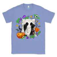 Colony Blue My Cat Is My Boo Classic Tee - texasbilliewilder