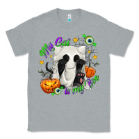 Heather Grey My Cat Is My Boo Classic Tee - texasbilliewilder