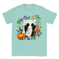 Seafoam My Cat Is My Boo Classic Tee - texasbilliewilder