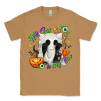 Toasted Coconut My Cat Is My Boo Classic Tee - texasbilliewilder