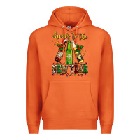 Carrot cheers to the new year with beers Premium Hoodie - AdoDesignShop