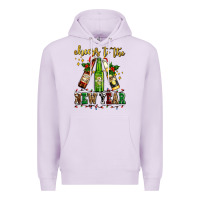 Lilac cheers to the new year with beers Premium Hoodie - AdoDesignShop