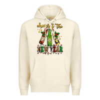 Tofu cheers to the new year with beers Premium Hoodie - AdoDesignShop