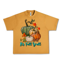 Peanut Butter Happy Fall Y'all Pumpkins Urban Heavy Tee - RanaPortraitStore