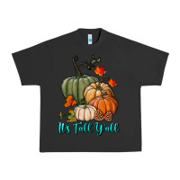 Pigment Black Happy Fall Y'all Pumpkins Urban Heavy Tee - RanaPortraitStore