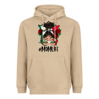 Mushroom mexican mom life messy bun mama Heavyweight Hoodie - BundleAndBundleShop