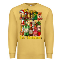 Antique Gold merry drunk im christmas Premium Sweatshirt - AdoDesignShop