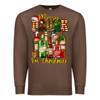 Chestnut merry drunk im christmas Premium Sweatshirt - AdoDesignShop