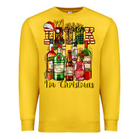 Lemon merry drunk im christmas Premium Sweatshirt - AdoDesignShop