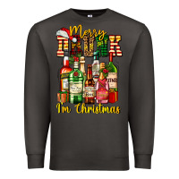 Smoke merry drunk im christmas Premium Sweatshirt - AdoDesignShop