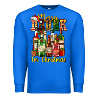 True Royal merry drunk im christmas Premium Sweatshirt - AdoDesignShop