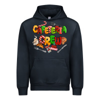 Navy Christmas cafeteria crew Urban Hoodie - MaliasSmallBusiness