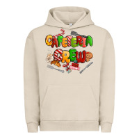 Pigment French Oak Christmas cafeteria crew Urban Hoodie - MaliasSmallBusiness
