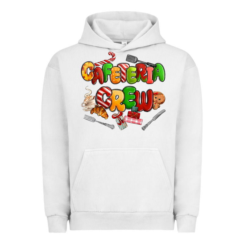 Christmas Cafeteria Crew Urban Hoodie by MaliasSmallBusiness | Teevron