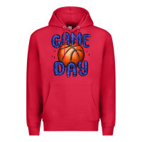 Cardinal game day basketball Premium Hoodie - MaliasSmallBusiness