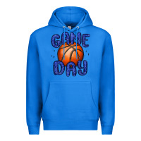True Royal game day basketball Premium Hoodie - MaliasSmallBusiness