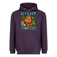 Plum let's get toasted with camp fire Heavyweight Hoodie - AdoDesignShop