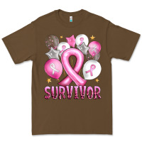 Cacao Balloons cancer ribbon survivor Premium Tee - Artiststas