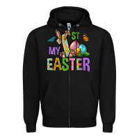 Black My first Easter Zipper Hoodie - Neo Western