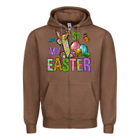 Chestnut My first Easter Zipper Hoodie - Neo Western