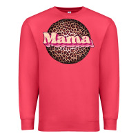 Cardinal mama leopard Premium Sweatshirt - JahusDesignShop