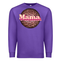 Purple mama leopard Premium Sweatshirt - JahusDesignShop