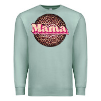Seafoam mama leopard Premium Sweatshirt - JahusDesignShop