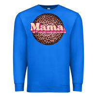 True Royal mama leopard Premium Sweatshirt - JahusDesignShop