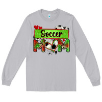 Moon Dust soccer mom with leopard Long Sleeve Tee - Zillion Design Studio