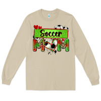 Mushroom soccer mom with leopard Long Sleeve Tee - Zillion Design Studio