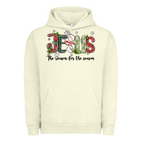 Pigment Pistachio jesus the reason for the season Urban Hoodie - MaliasSmallBusiness