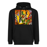 Black black girl power tumbler Heavyweight Hoodie - BundleAndBundleShop