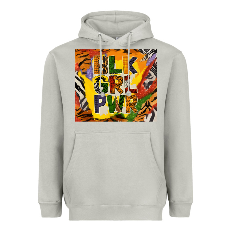 Black Girl Power Tumbler Heavyweight Hoodie by BundleAndBundleShop | Teevron