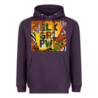 Plum black girl power tumbler Heavyweight Hoodie - BundleAndBundleShop