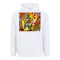 White black girl power tumbler Heavyweight Hoodie - BundleAndBundleShop