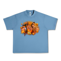 Pebble Blue Fall sneaker and heel afro woman Urban Heavy Tee - RanaPortraitStore