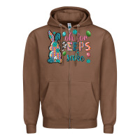 Chestnut Oh for peeps shake Zipper Hoodie - Neo Western