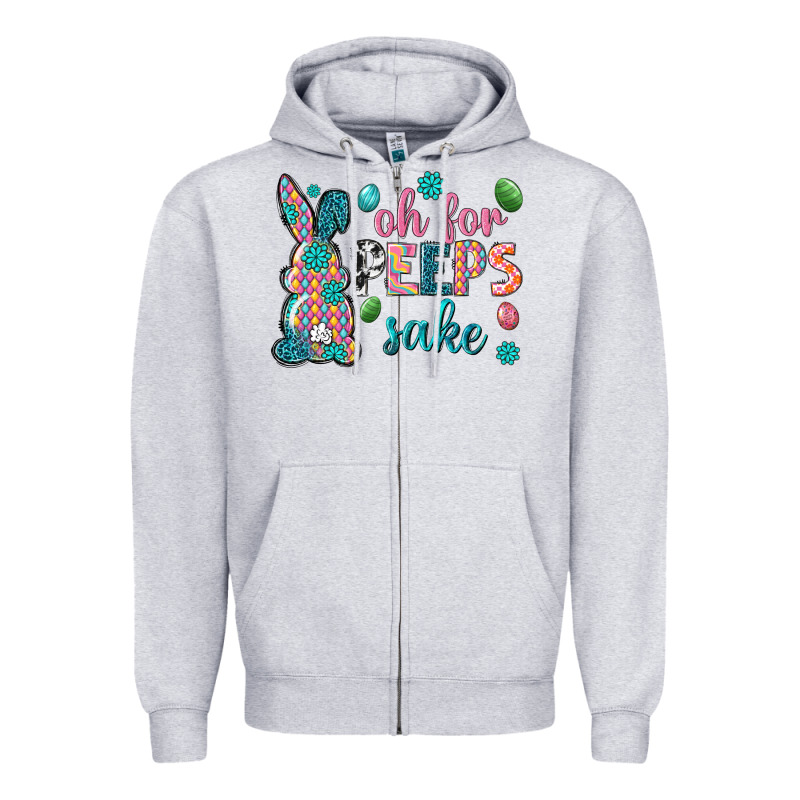 Oh For Peeps Shake Zipper Hoodie by Neo Western | Teevron