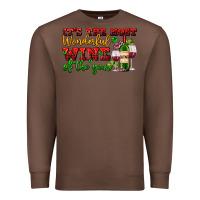 Chestnut its the most wonderful wine of the year Premium Sweatshirt - AdoDesignShop