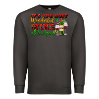 Smoke its the most wonderful wine of the year Premium Sweatshirt - AdoDesignShop