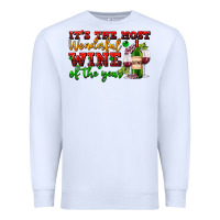 White its the most wonderful wine of the year Premium Sweatshirt - AdoDesignShop