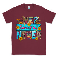 Burgundy me sarcastic never Classic Tee - Zillion Design Studio