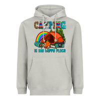 Moon Dust camping is my happy  place Heavyweight Hoodie - AdoDesignShop