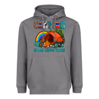 Storm camping is my happy  place Heavyweight Hoodie - AdoDesignShop