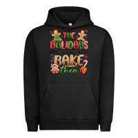 Pigment Black the holidays are what you bake them Urban Hoodie - MaliasSmallBusiness
