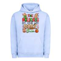 Pigment Grape Ice the holidays are what you bake them Urban Hoodie - MaliasSmallBusiness