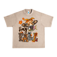 French Oak Hay Fall heifer Urban Heavy Tee - RanaPortraitStore