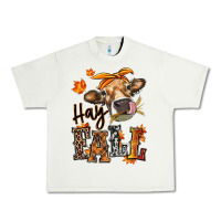 Pistachio Hay Fall heifer Urban Heavy Tee - RanaPortraitStore