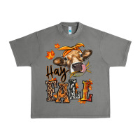 Tornado Hay Fall heifer Urban Heavy Tee - RanaPortraitStore
