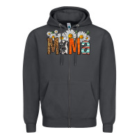 Smoke western daisies mama Zipper Hoodie - HRA Design Shop